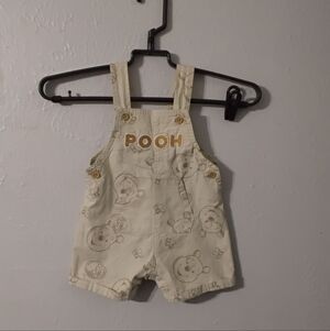 Disney Winnie The Pooh Overalls - BABY 6/9 Months